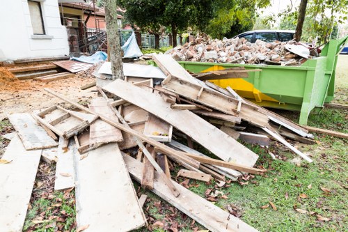 Construction site waste clearance in Camdentown